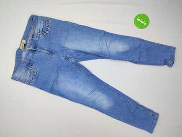 spodnie damskie ocieplane jeansy: Janina, Jeansy damskie, rozmiar XL — 2