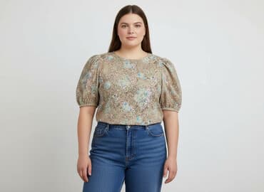 bluzka hawajska damska: Bluzka damska, rozmiar XL — 5