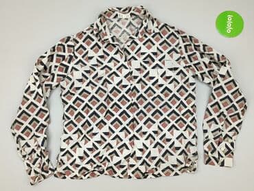 bluzka w kratę czarno biala: Bluzka damska, rozmiar XL — 3