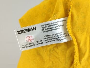 koszulka żółta w czarne paski: Zeeman, T-shirt damski, rozmiar S — 5