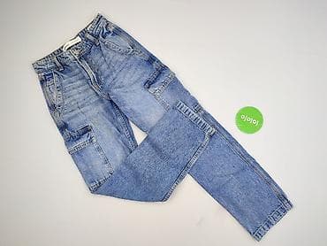 classics77 jeans: Bershka, Spodnie cargo damskie, rozmiar 2XS — 2