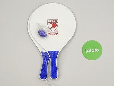 zabawki dla psa: Zestaw do gry plażowej/rekreacyjnej PZTS – 2 paletki + piłeczka - — 2