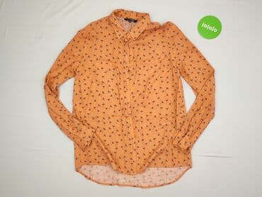 pomarańczowy sweter reserved: Koszula damska, M — 2