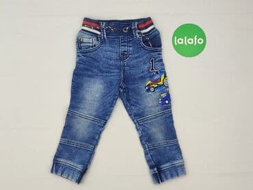 stradivarious stroje kąpielowe: Denim pants, Tu, 12-18 months, condition - Very good — 2