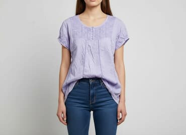 eleganckie bluzki andżela: Bluzka damska, rozmiar L — 6