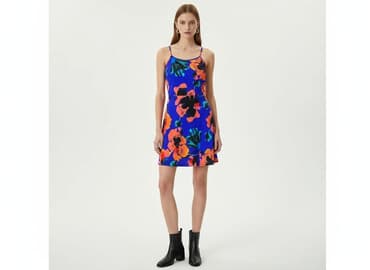 sukienki maxi na wesele niebieska: Sukienka damska, rozmiar S — 6