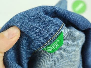 guess sukienki letnie: Children's jeans jacket, 5-6 years, 110-116 cm, Benetton, condition - Perfect — 4