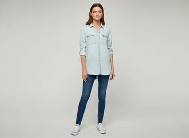 koszula wierzchnia damska: Reserved, Women`s shirt, size S — 1