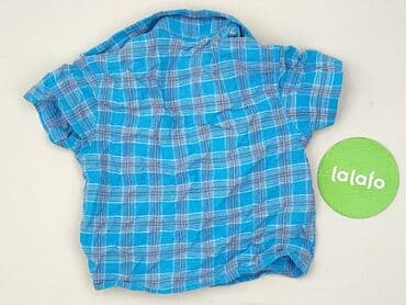 kurtki zimowe guess: Shirt 1.5-2 years, condition - Very good, pattern - Cell, color - Blue — 3
