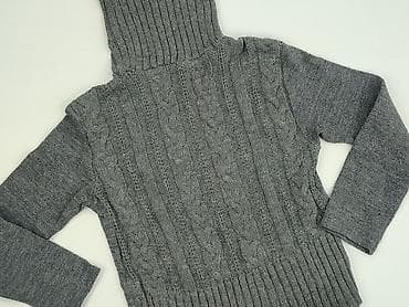 szafirowy sweter: Golf damski, rozmiar One size — 1