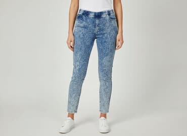 olivka blog dżinsy: Jeansy damskie, rozmiar M — 7