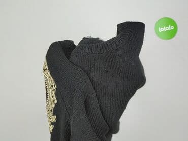 sweter damski czarny: Sweter damski, rozmiar XS — 6