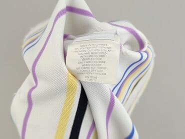 golfy w paski: Polo shirt for men, size L — 7