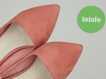 czerwone sandały na słupku ccc: Półbuty damskie, rozmiar 36 — 5