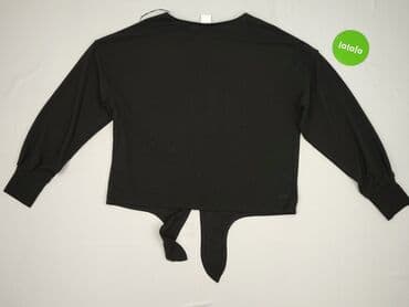 bluzka z przezroczystymi rękawami h m: H&M, Bluzka damska, rozmiar XS — 3