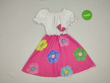 sukienki w geometryczne wzory: Dress, 1-3 months, 110-116 cm, condition - Very good — 2