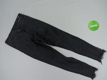 jeansy woskowane damskie: Queen Hearts, Jeans for women, size XS — 4