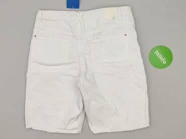 szorty jeansowe damskie wysoki stan: Szorty damskie, rozmiar M — 3