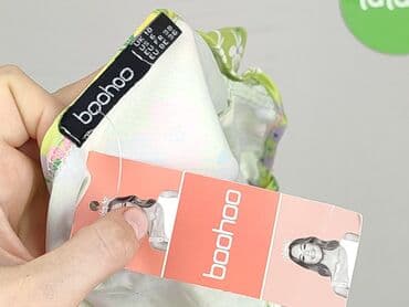 bluzka w geometryczne wzory: Boohoo, Top damski, rozmiar M — 5