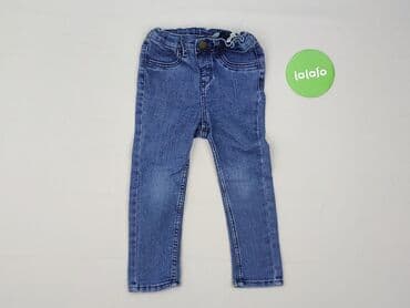 hm sukienka z elastycznym marszczeniem: Jeans, H&M, 1.5-2 years, 92, condition - Perfect — 2