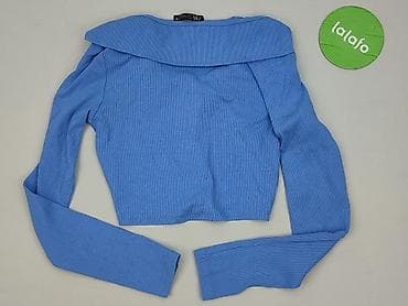 bluzki basic w paski: Zara, Damska koszulka polo, rozmiar S — 4