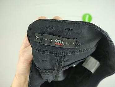 regular jeans: Spodnie materiałowe damskie, rozmiar M — 4