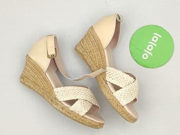 czerwone sandały na słupku ccc: Anna Field, Sandały damskie, rozmiar 36 — 2