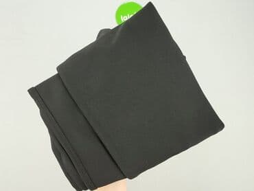 spodnie czarne damskie z niskim stanem: Spodnie materiałowe damskie, rozmiar M — 5