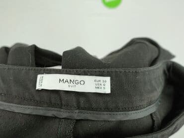 spodnie z wysokim stanem dla wysokich: Mango, Spodnie materiałowe damskie, M — 4