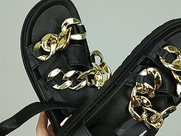 sandaly na platformie: Sandały damskie, rozmiar 39 — 5