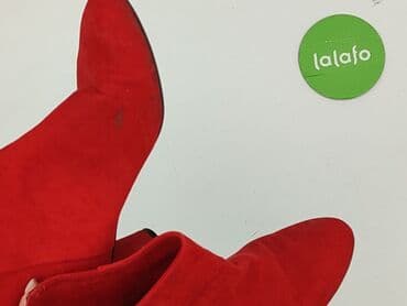 kozaki do czerwonej sukienki: Bershka, Botki damskie, 39 — 7