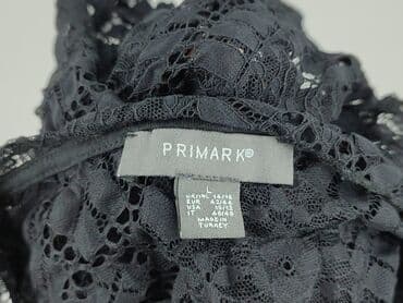 czarne bluzki z koronką plus size: Primark, Жіноча блуза, розмір L — 5