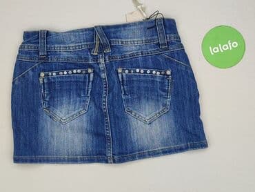 spódnice skórzane z cwiekami: Spódnica damska, rozmiar M — 4