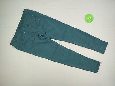 spodnie carrot: Spodnie materiałowe damskie, rozmiar L — 3