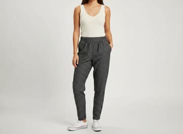 spodnie w łaty: Брюки жіночі, розмір S — 1