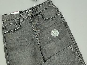 hot bottom jeans: Spodnie jeansowe, Sinsay, 12 lat, 152, stan - Idealny — 1