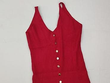 czerwone sukienki plus size: Sukienka damska, rozmiar M — 1