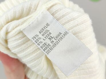 max studio sweter: Lycra, Golf damski, rozmiar XL — 4