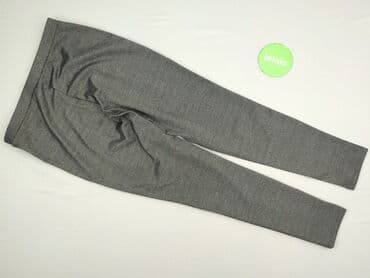 woskowane legginsy z wysokim stanem zara: Sinsay, Material trousers for women, size L (EU 40) — 3