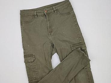cargo pull and bear: H&M Divided, Spodnie cargo damskie, rozmiar M — 1