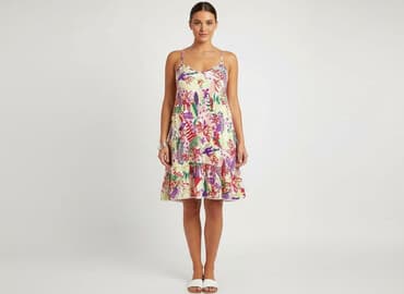 sukienki letnie plus size zalando: Esmara, Sukienka damska, rozmiar L — 1