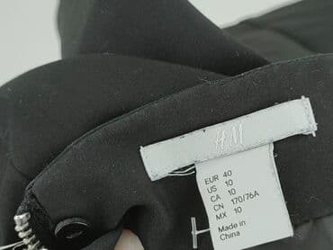 srebrny top h m: H&M, Spódnica damska, L — 4