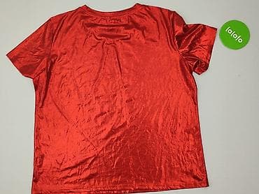 cekinowy sweter: T-shirt damski, rozmiar XL — 3