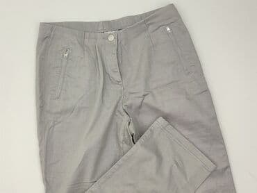 molton spodnie: Helena Vera, Spodnie materiałowe damskie, rozmiar 4XL — 1