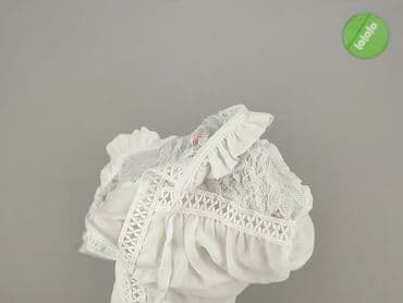 biale bluzki z gipiurą: Bluzka damska, rozmiar S — 4