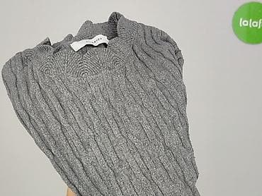 szary plaszcz pull: Sweter damski, rozmiar S — 6