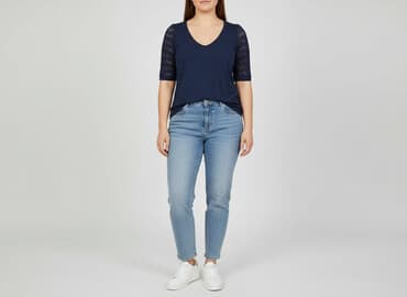 koszulki z dekoltem v: Moodo, Bluzka damska, rozmiar XL — 6