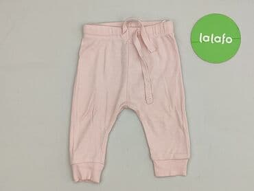 biale spodnie woskowane: Leggings, H&M, 0-1 month, condition - Very good — 2