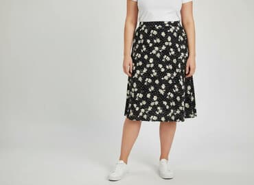 spódnice plisowane midi z paskiem: Spódnica damska, rozmiar 2XL — 1