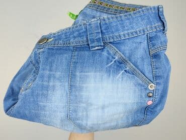 spodenki damskie jeansowe do kolan: Denim Co, Szorty damskie, rozmiar M — 6